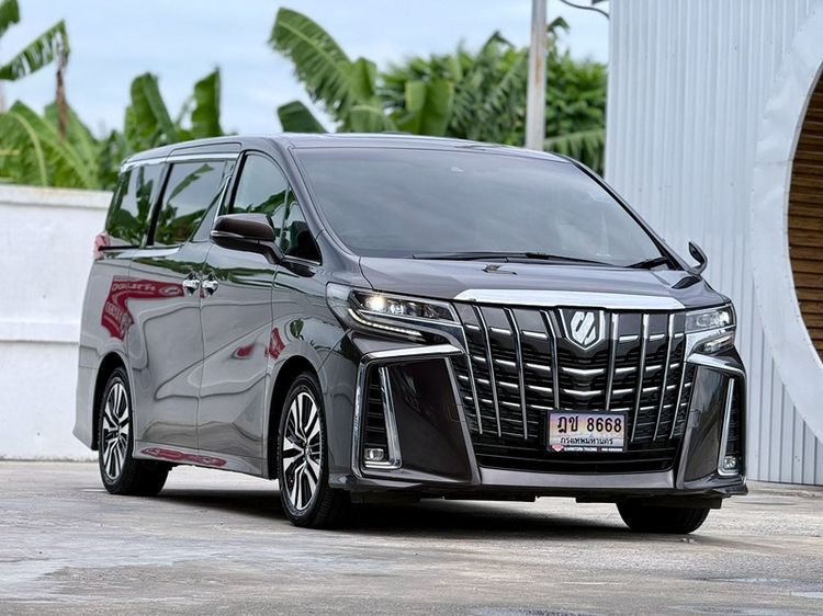 Toyota Alphard 2020 2.5 S C-Package Van เบนซิน ไม่ติดแก๊ส เกียร์อัตโนมัติ น้ำตาล รูปที่ 3
