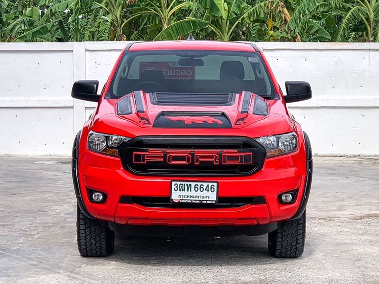 Ford Ranger 2021 2.2 Hi-Rider XL Plus Pickup ดีเซล ไม่ติดแก๊ส เกียร์ธรรมดา แดง รูปที่ 2