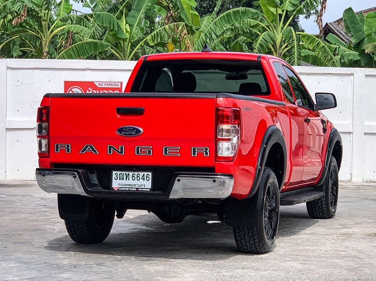 Ford Ranger 2021 2.2 Hi-Rider XL Plus Pickup ดีเซล ไม่ติดแก๊ส เกียร์ธรรมดา แดง รูปที่ 4
