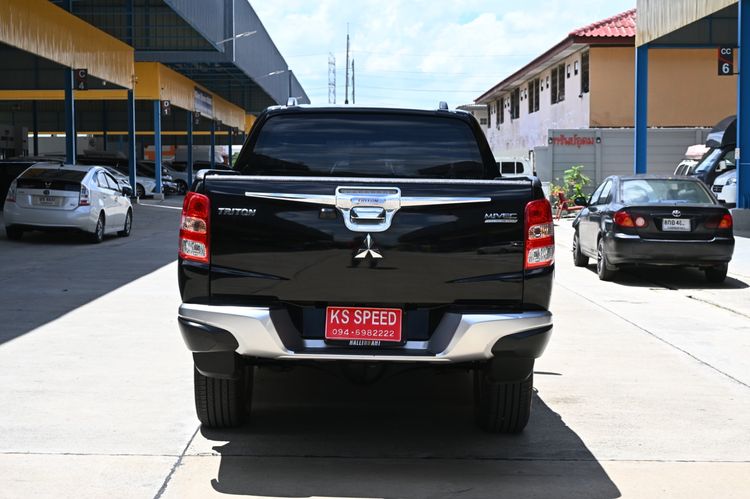 Mitsubishi Triton 2018 2.4 GT Premium 4WD Pickup ดีเซล ไม่ติดแก๊ส เกียร์อัตโนมัติ ดำ รูปที่ 4