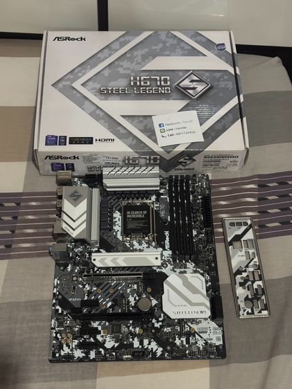งานช่าง งานซ่อม Mainboard Asrock H670 STEEL LEGEND