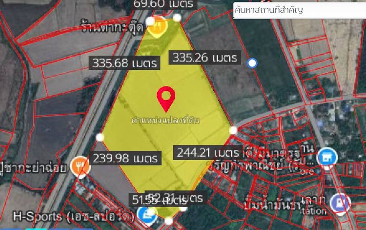 ขายที่ดิน 63ไร่เศษ อ.เมืองนครนายกติดถนนดำหน้ากว้าง335เมตรไร่ละ 7 แสน รูปที่ 4