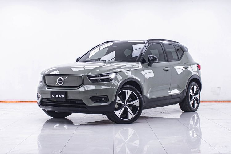 Volvo XC40 2022 Recharge Pure Electric Utility-car ไฟฟ้า ไม่ติดแก๊ส เกียร์อัตโนมัติ เขียว