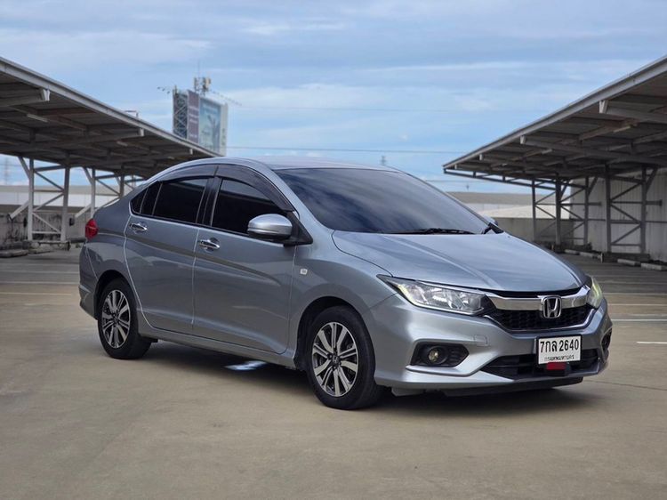Honda City 2018 1.5 V Plus i-VTEC Sedan เบนซิน ไม่ติดแก๊ส เกียร์อัตโนมัติ เทา รูปที่ 2