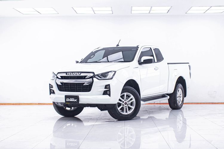 Isuzu D-MAX 2022 1.9 Hi-Lander L Pickup ดีเซล ไม่ติดแก๊ส เกียร์ธรรมดา ขาว
