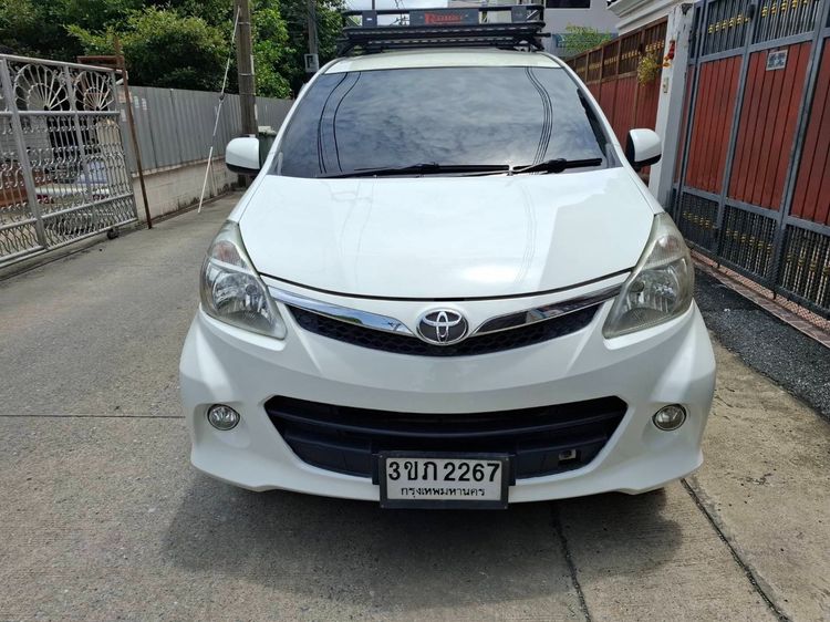 Toyota Avanza 2015 1.5 S Utility-car เบนซิน เกียร์อัตโนมัติ ขาว รูปที่ 3