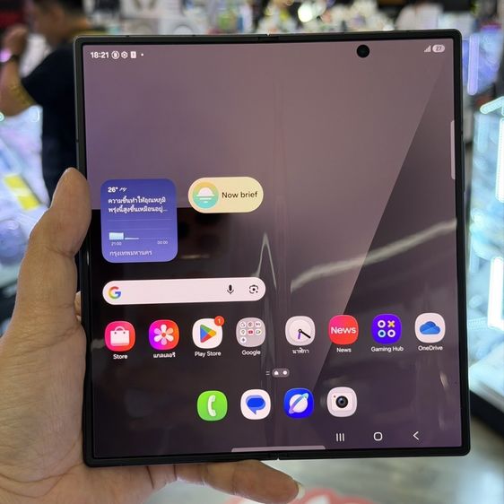 อื่นๆ 256 GB Samsung Z Fold7 สีดำ เครื่องศูนย์ สภาพสวยมาก จอ8.0นิ้ว แรม12รอม256 Snap8 Elite กล้อง200ล้าน(3ตัว)🔥🔥