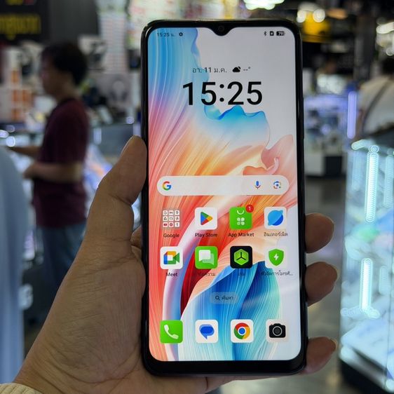 อื่นๆ 64 GB OPPO A18 สีดำ เครื่องศูนย์ สภาพสวยมาก จอ6.56นิ้ว แรม4รอม64 Helio G85 กล้องหลัง2ตัว🔥🔥