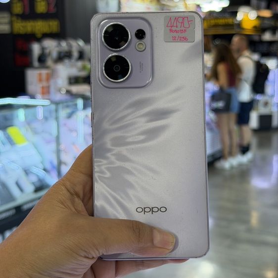 OPPO Reno 13F 5G สีม่วง เครื่องศูนย์ สภาพสวย มีรอยมุมบ้าง จอ6.67นิ้ว แรม12รอม256 Snap6 Gen1 กล้อง50ล้าน(3ตัว)🔥🔥 รูปที่ 2