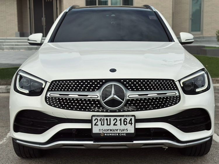 Mercedes-Benz GLC-Class 2022 GLC300 Utility-car ไฮบริด เกียร์อัตโนมัติ ขาว รูปที่ 2