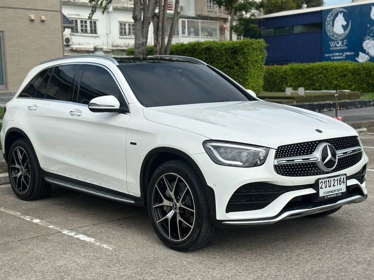Mercedes-Benz GLC-Class 2022 GLC300 Utility-car ไฮบริด เกียร์อัตโนมัติ ขาว รูปที่ 3