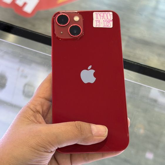 iPhone13 128GB สีแดง โมเดลF สภาพสวยมากๆ สุขภาพแบต82% เครื่องใช้งานดีเยี่ยม🔥🔥 รูปที่ 2