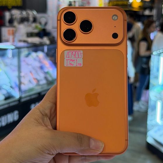 iPhone17 Pro Max 1TB สีส้ม เครื่องศูนย์ สภาพสวยมาก สุขภาพแบต100% ประกันศูนย์ยาวๆถึง18/02/70 🔥🔥 รูปที่ 2