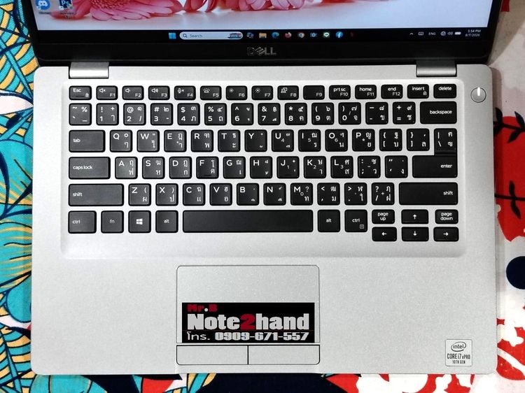 โน๊ตบุ๊คมือสอง DELL Intel vPro Core i7-10610U จอทัชสกรีน 14.0”IPS แรม16+SSD256+การ์ดจอ 620+วินโดว์แท้ รูปที่ 5