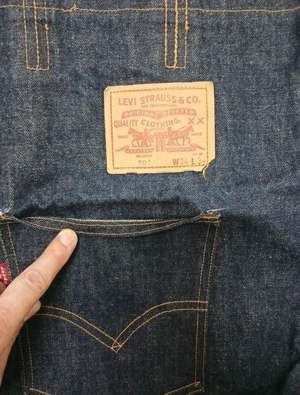 Tote Bag Levi's (Vintage 70's) รูปที่ 3
