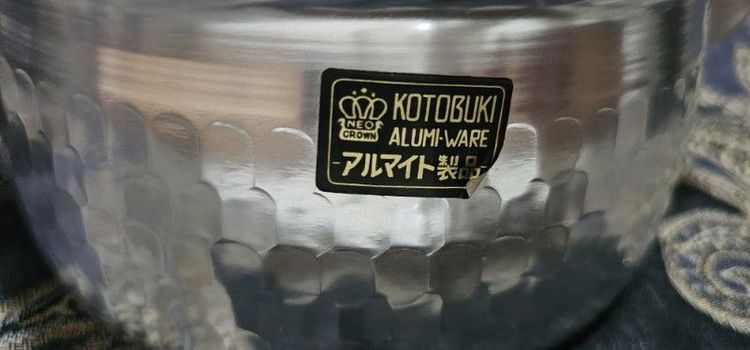 หม้ออลูมิเนียมสองหู KOTOBUKI NEO CROWN ขนาด 20 cm แบรนด์ญี่ปุ่นสภาพนางฟ้า รูปที่ 7