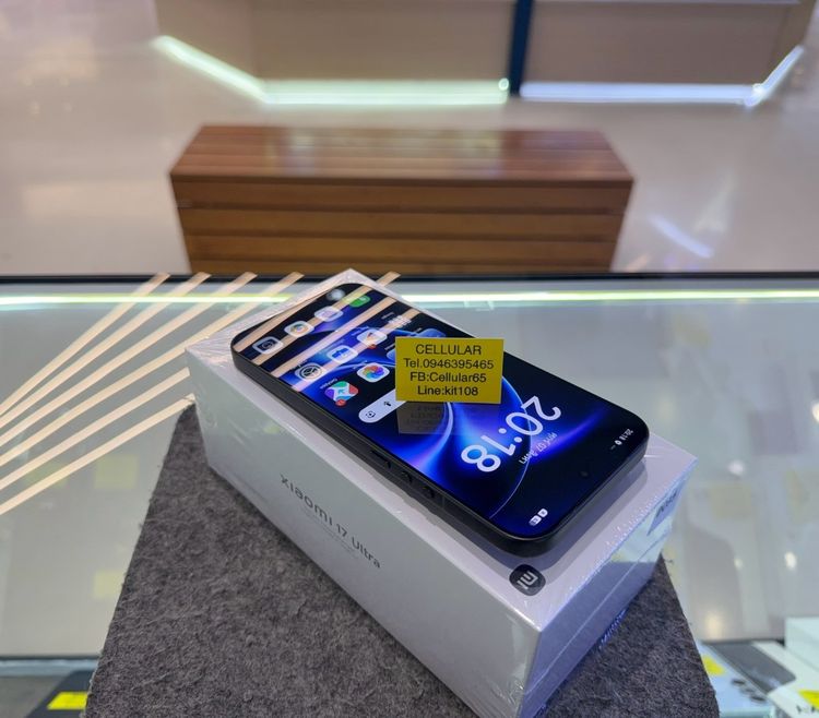 Xiaomi 17 Ultra 512GB สภาพสวยมาก ประกันศูนย์ไทย10เดือน ครบกล่อง รูปที่ 3