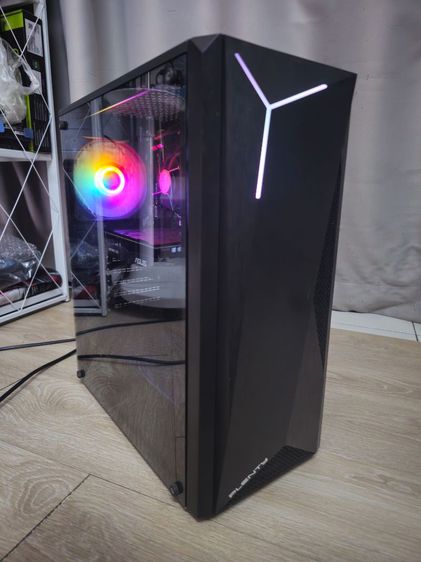 Intel วินโดว์ 16 กิกะไบต์ อื่นๆ ไม่ใช่ เคสคอม PC i3 10100F 10th RAM16G GTX1050Ti 4GB SSD 250G M.2+ 1TB hdd PSU650W Case Plenty