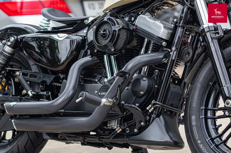 Harley Sportster48 Stage1. ปี2022 สีขาวหายาก วิ่ง4,000Mi. แต่งครบ รูปที่ 8