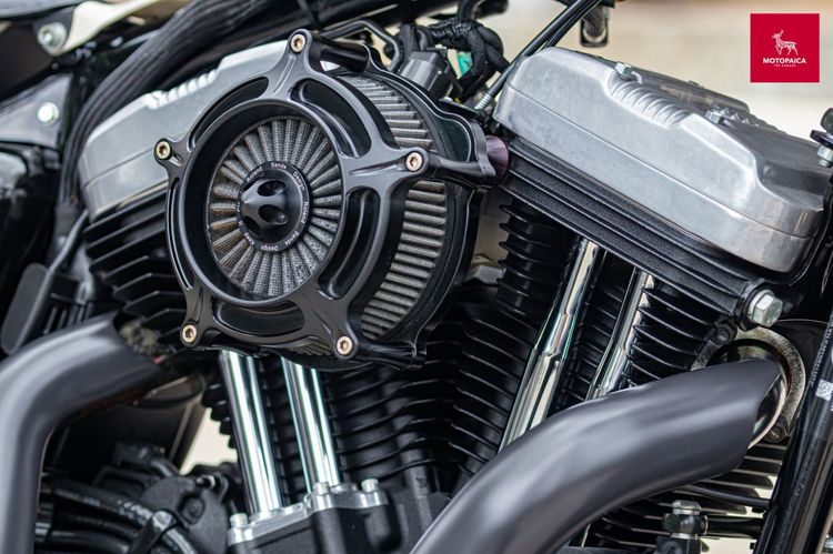 Harley Sportster48 Stage1. ปี2022 สีขาวหายาก วิ่ง4,000Mi. แต่งครบ รูปที่ 9
