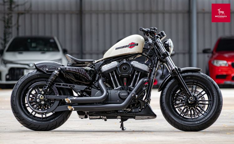 Harley Sportster48 Stage1. ปี2022 สีขาวหายาก วิ่ง4,000Mi. แต่งครบ รูปที่ 2