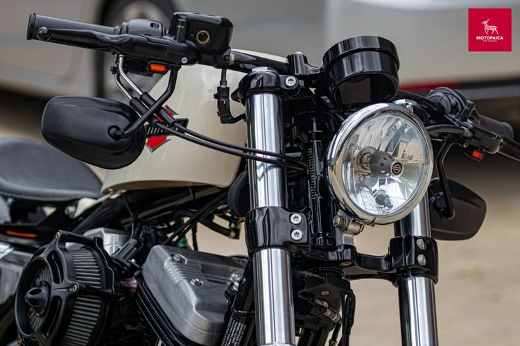 Harley Sportster48 Stage1. ปี2022 สีขาวหายาก วิ่ง4,000Mi. แต่งครบ รูปที่ 7