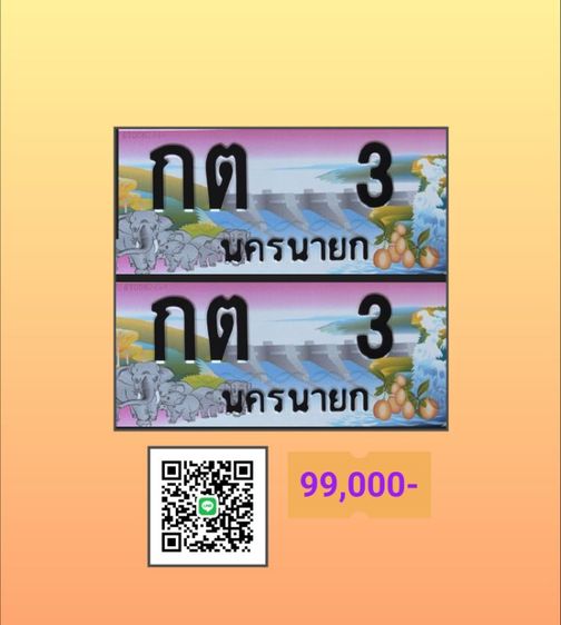ทะเบียนประมูล นครนายก