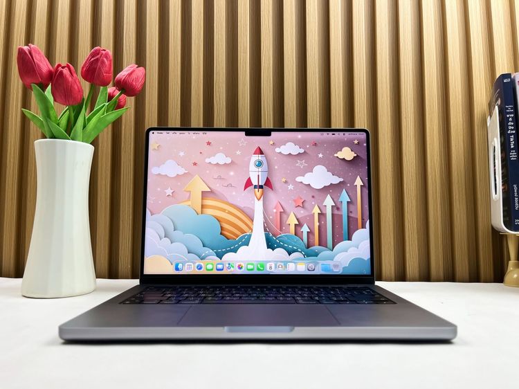 Apple Mackbook Pro 14 Inch แมค โอเอส อื่นๆ อื่นๆ ไม่ใช่ MacBook Pro 14-inch M1 Pro 2021 Ram32GB SSD1TB Space Gray