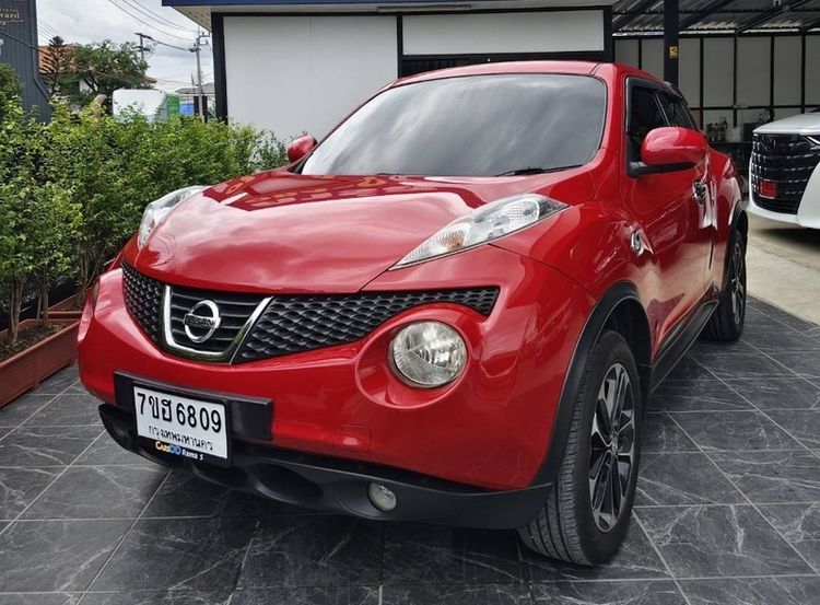 Nissan Juke 2014 1.6 V Utility-car เบนซิน ไม่ติดแก๊ส เกียร์อัตโนมัติ แดง รูปที่ 3