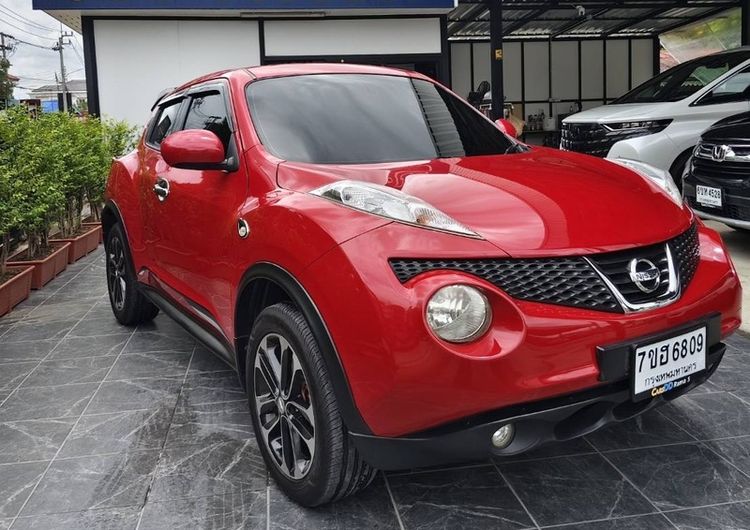 Nissan Juke 2014 1.6 V Utility-car เบนซิน ไม่ติดแก๊ส เกียร์อัตโนมัติ แดง รูปที่ 2