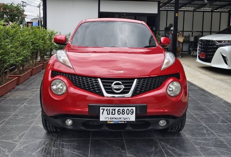รถ Nissan Juke 1.6 V สี แดง