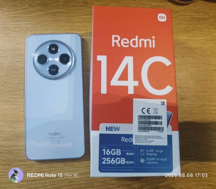 อื่นๆ 256 GB Xiaomi Redmi 14C (RAM 8GB / ROM 256GB)