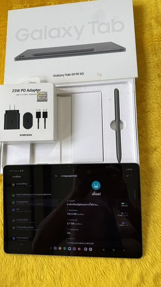 Samsung Tab S9 FE-5G โทรได้ รูปที่ 3