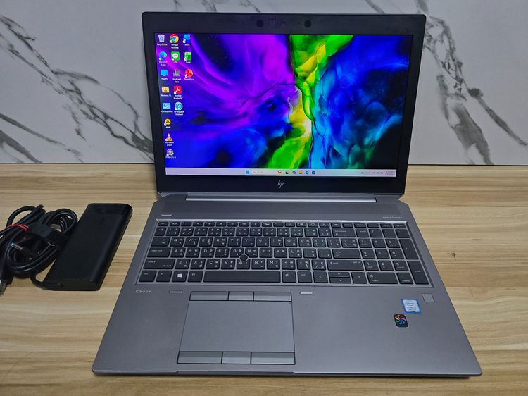 HP Zbook Workstation 4K i7-9750H+Quadro T1000 +Ram16 +ssd512 สภาพดี พร้อมใช้งาน