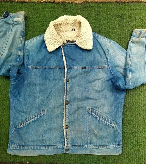 Levi's เสื้อแจ็คเก็ต | เสื้อคลุม ฟ้า แขนยาว  Maverick USA vintage