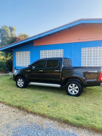 Toyota Hilux Vigo D4D 2010 รุ่นย่อยอื่นๆ Pickup ดีเซล ไม่ติดแก๊ส เกียร์ธรรมดา ดำ รูปที่ 3