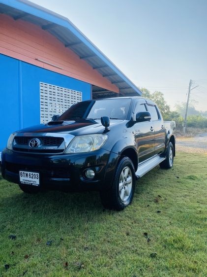 Toyota Hilux Vigo D4D 2010 รุ่นย่อยอื่นๆ Pickup ดีเซล ไม่ติดแก๊ส เกียร์ธรรมดา ดำ รูปที่ 4