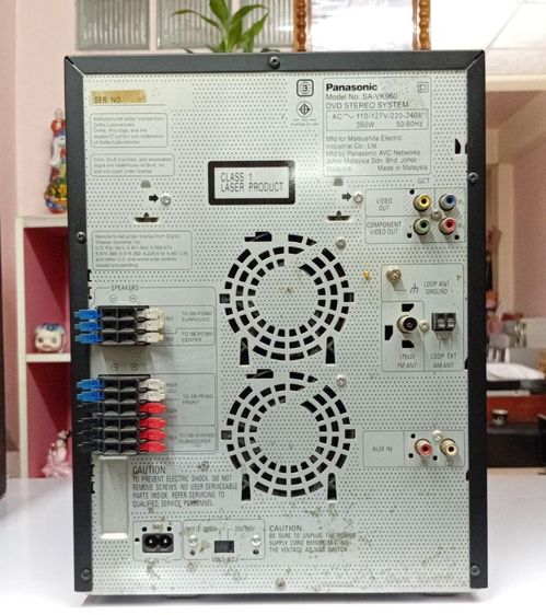 PANASONIC รุ่น VK960 กำลังขับ 10,000 วัตต์ pmbo ตู้ลำโพง 7 ตู้ รวมดอกลำโพงทั้งหมด 19 ดอก ใช้งาน CD USB FM พร้อมชุดบลูทูธ... รุ่นนี้รับประกันเสียงดีมาก ชุดละ 6900 รูปที่ 4
