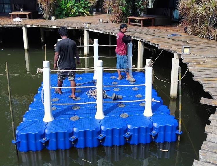 ทุ่นลอยน้ำ TST ที่จอดเรือ จอดเจ็สกี้ เป็นทุ่นลอยน้ำอเนกประสงค์ จำหน่ายติดตั้งเช่ารับซื้อมือ2 หลายแบบ รุ่น กิจกรรมทางน้ำ ได้ที่นี่ รูปที่ 3