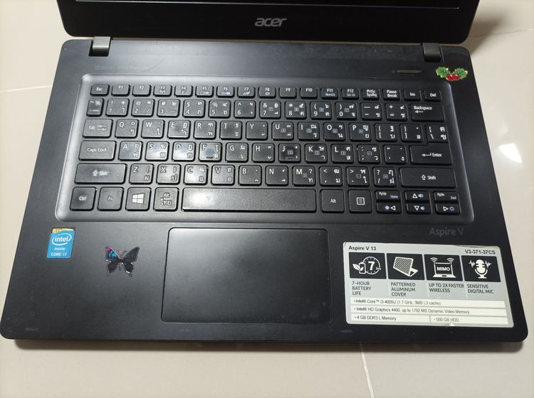 พร้อมใช้งาน Acer Aspire Intel Core i3 Jen 4 Ram 4 HD 500 GB. HD Graphic อุปกรณ์ ครบ รูปที่ 4