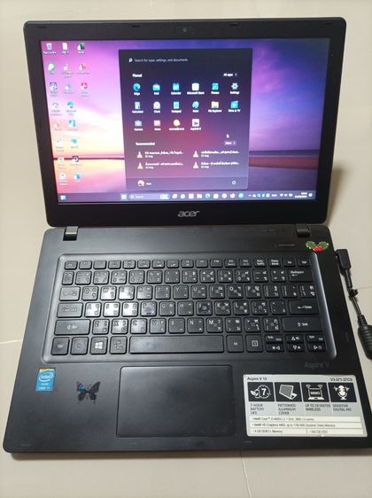 พร้อมใช้งาน Acer Aspire Intel Core i3 Jen 4 Ram 4 HD 500 GB. HD Graphic อุปกรณ์ ครบ รูปที่ 10