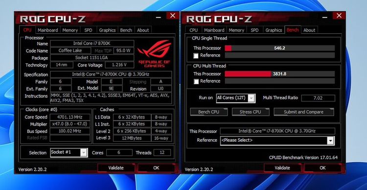 ขาย cpu มหาเทพ Intel Core i7-8700Kสภาพสวย พร้อมใช้งาน รูปที่ 4