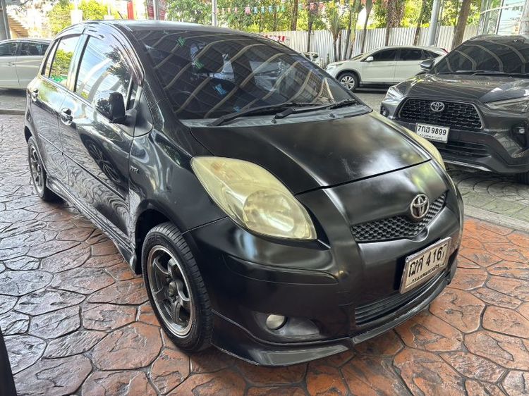 Toyota Yaris 2009 1.5 S Limited Sedan เบนซิน ไม่ติดแก๊ส เกียร์อัตโนมัติ ดำ