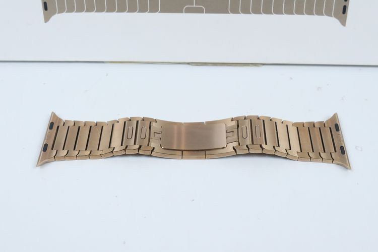 สาย Apple Watch Gold Stainless Steel Link Bracelet รูปที่ 3