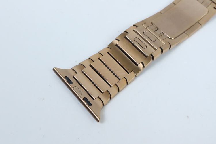 สาย Apple Watch Gold Stainless Steel Link Bracelet รูปที่ 7