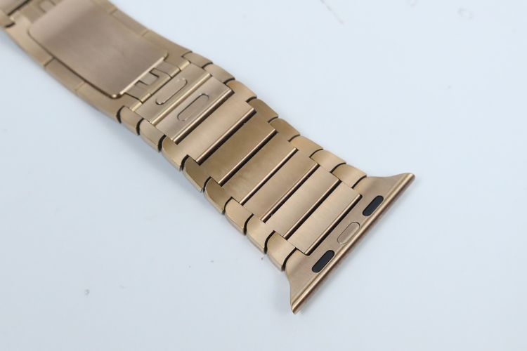 สาย Apple Watch Gold Stainless Steel Link Bracelet รูปที่ 6