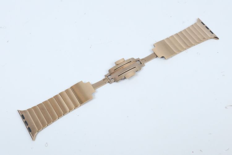 สาย Apple Watch Gold Stainless Steel Link Bracelet รูปที่ 8