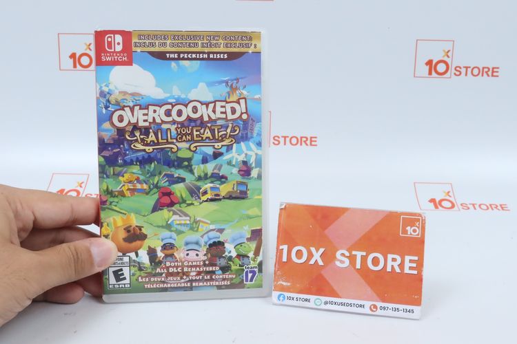 ตลับเกม Nintendo Switch Overcooked All You Can Eat