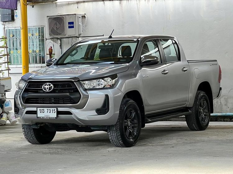 Toyota Hilux Revo 2021 Double Cab 2.4 Entry Prerunner Pickup ดีเซล ไม่ติดแก๊ส เกียร์อัตโนมัติ เทา รูปที่ 2