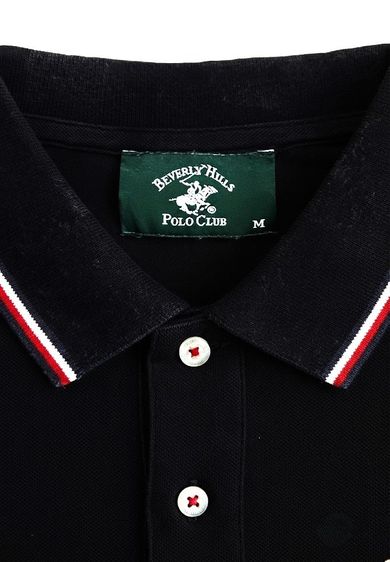 Beverly hills polo club (BHC.) Contrast Tipping Polo Shirt รูปที่ 2